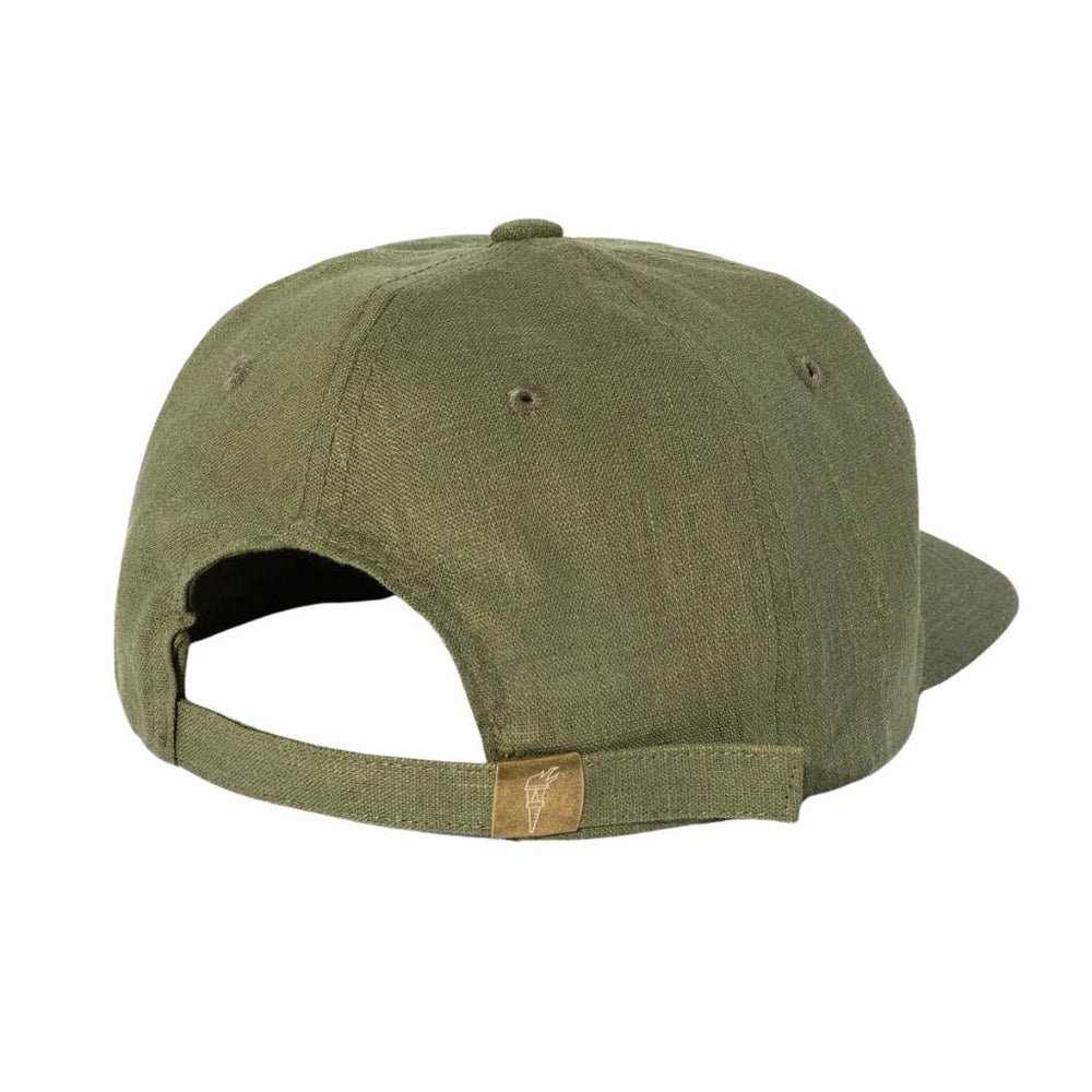 
                  
                    Image features the back of the Be Kind Vibes Be Kind Hemp Hat in cactus with a metal adjustable clasp.
                  
                